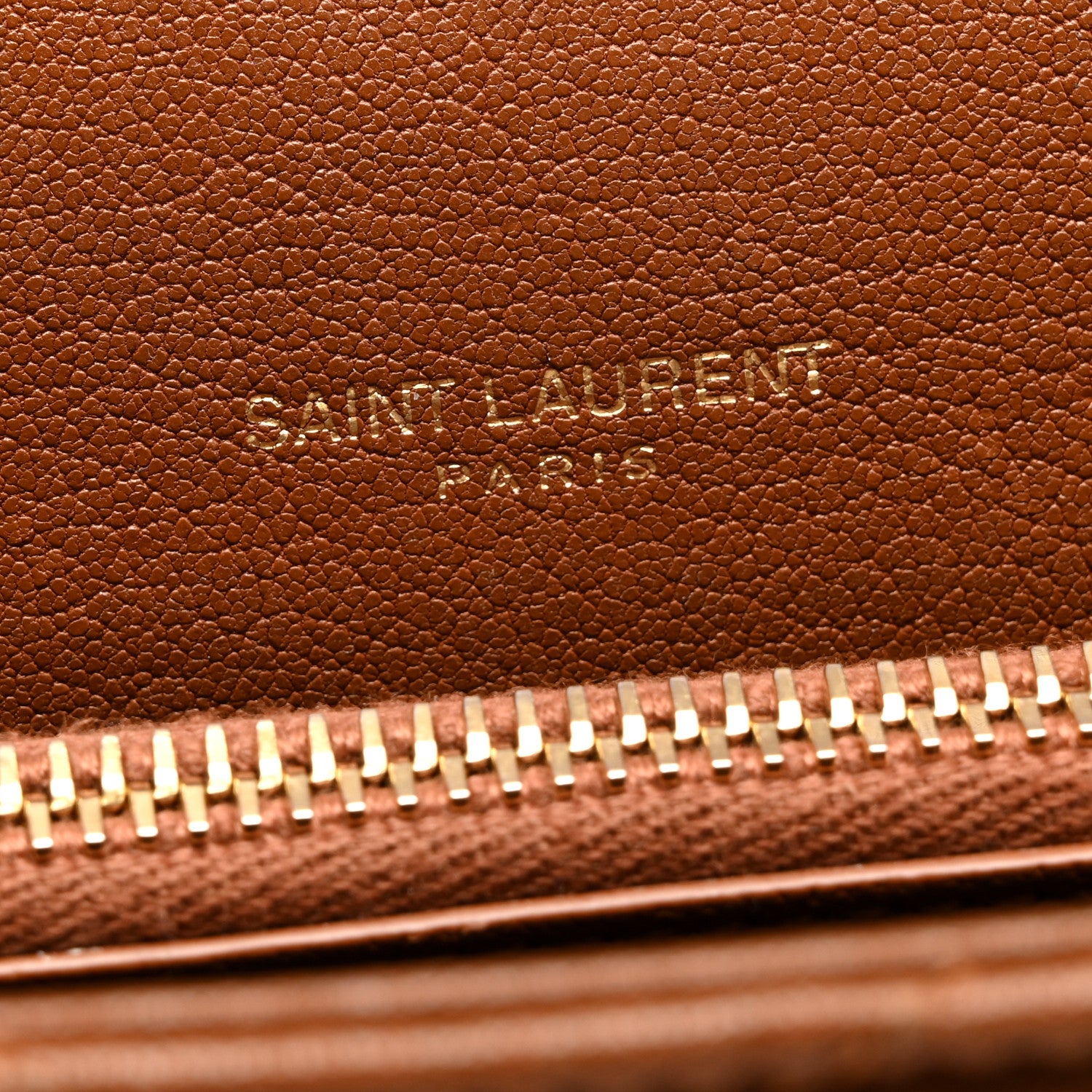 Saint Laurent Sheepskin Matelasse Chevron Monogram Medium College Bag Brick 7 of 12