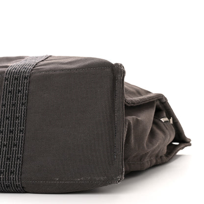 Hermes Canvas Herline GM Tote Grey 8 of 8