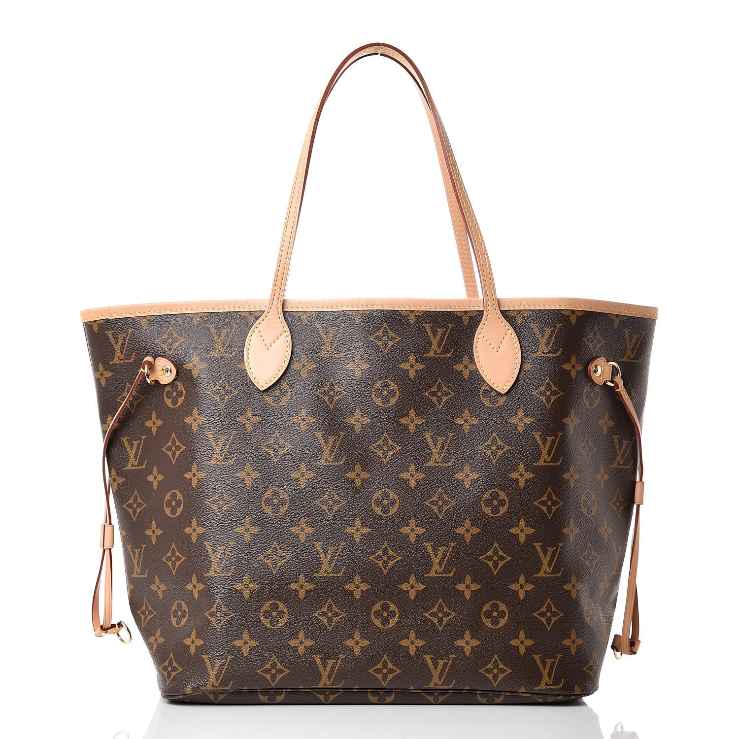 Louis Vuitton Monogram Neo Neverfull MM Abricot 3 of 12