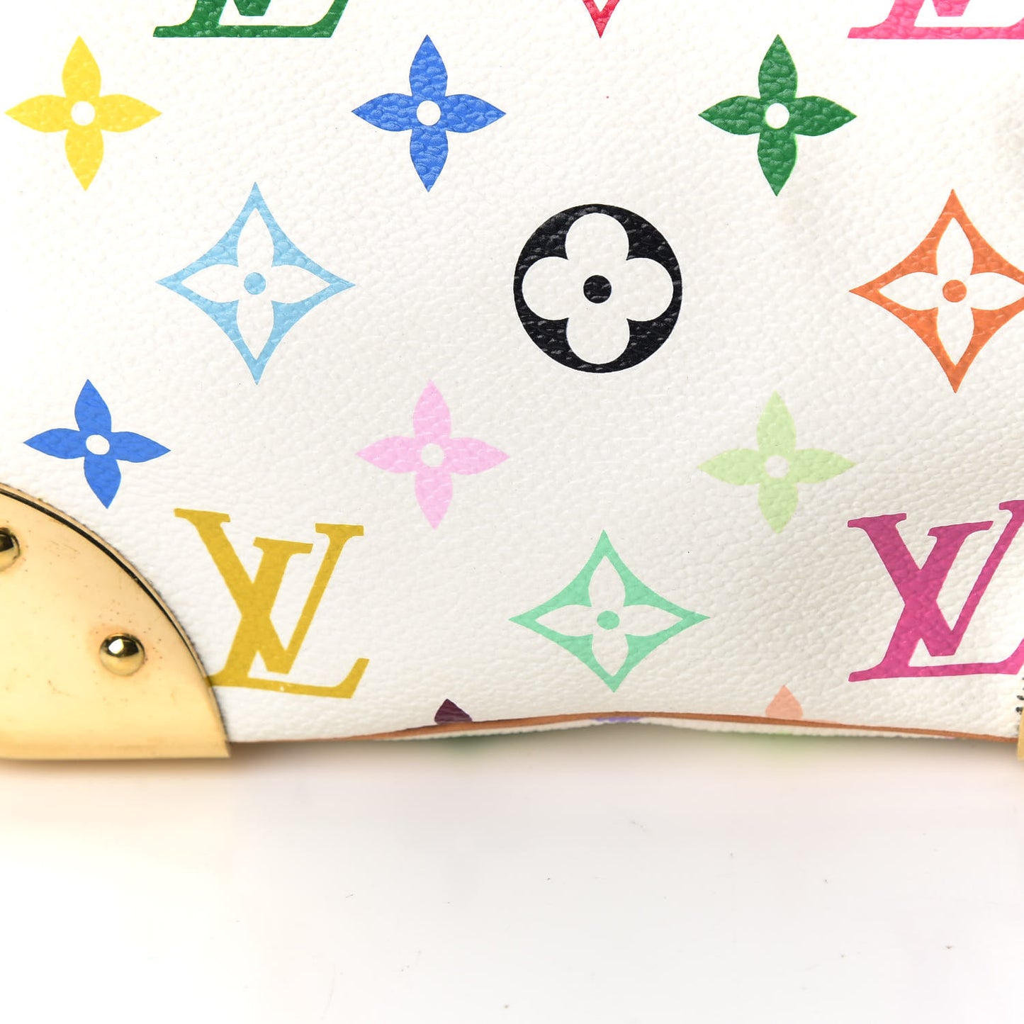 Monogram Multicolor Speedy 30 White