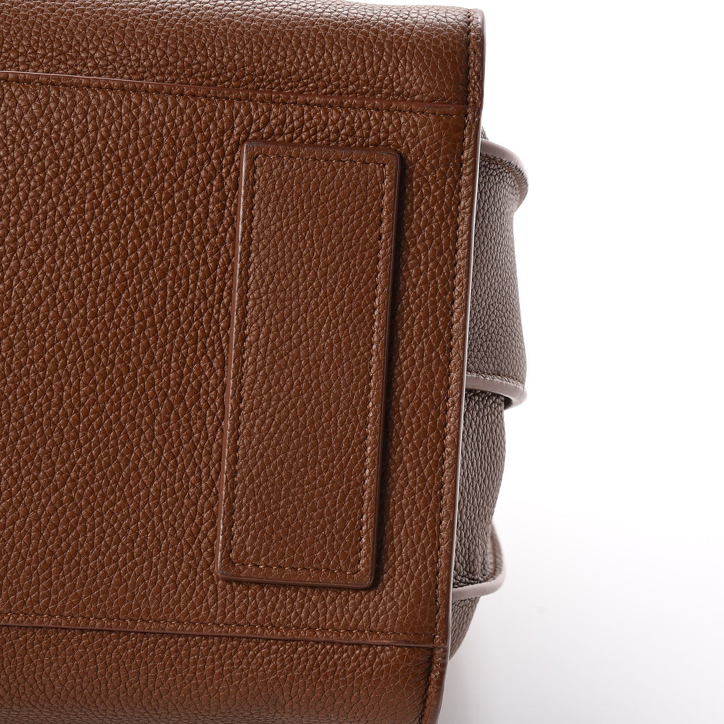 Grained Calfskin Medium Souple Sac De Jour Camel Brilliant