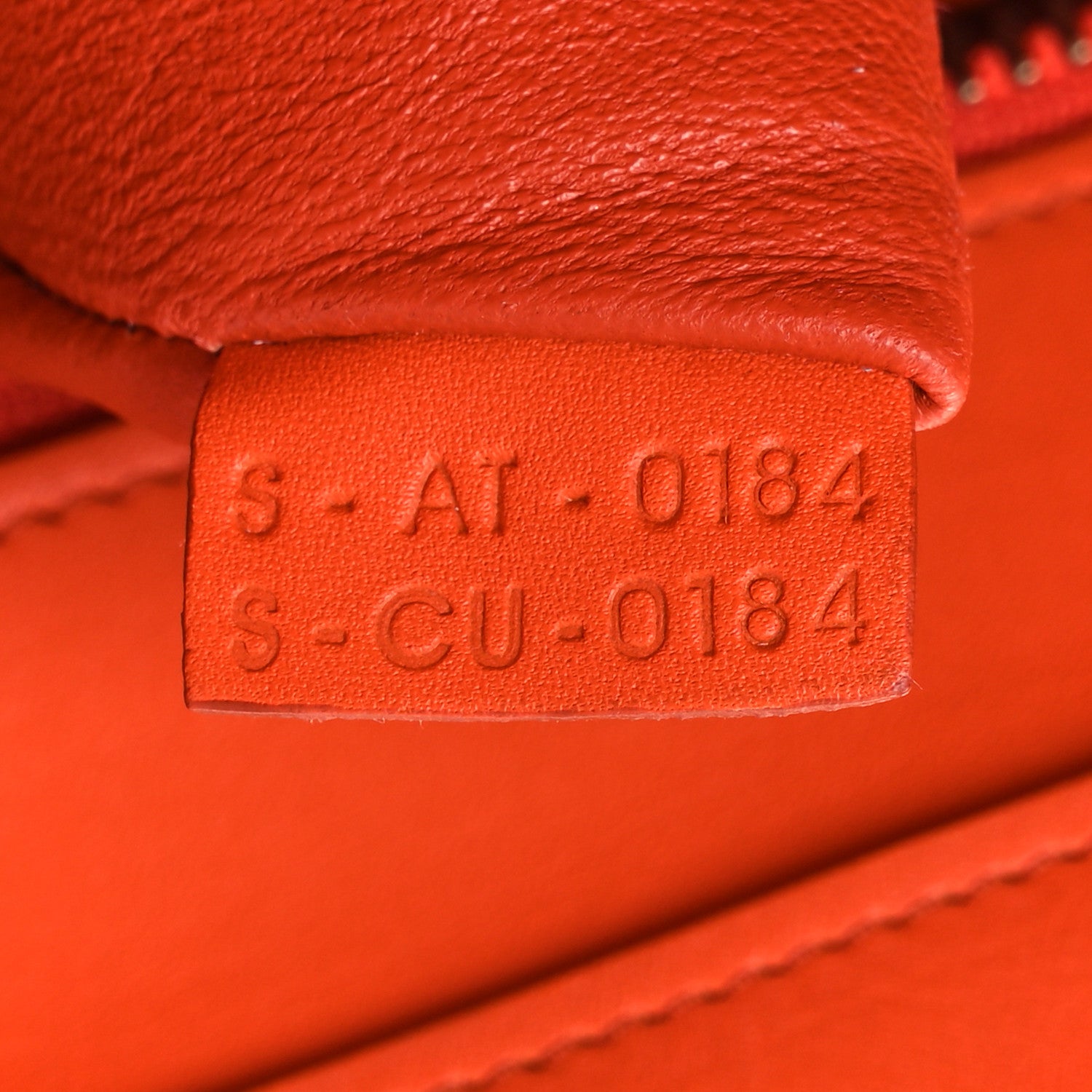 Celine Smooth Calfskin Mini Luggage  Bright Orange 8 of 18