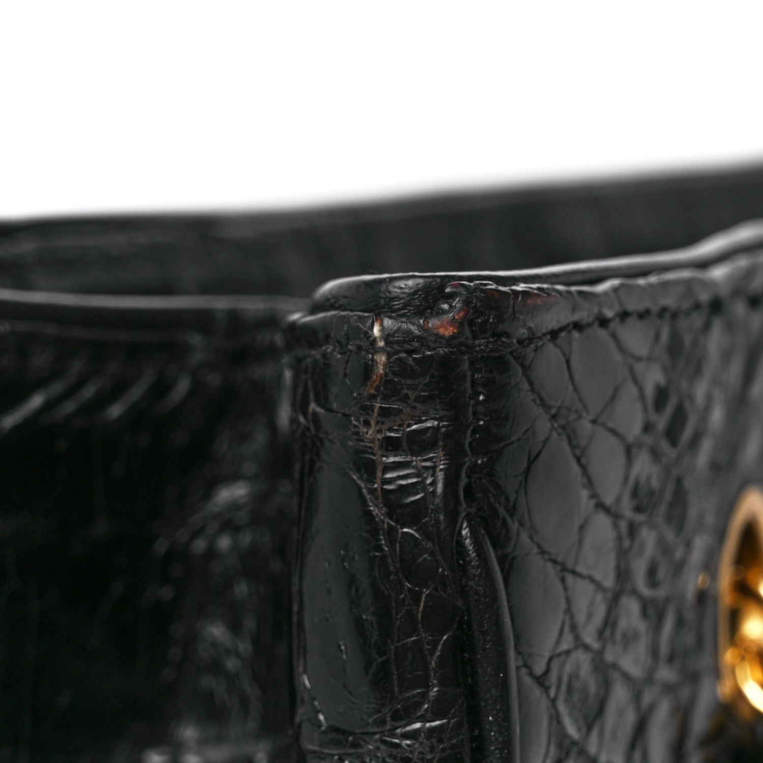 Chanel Alligator Tote Black 12 of 12