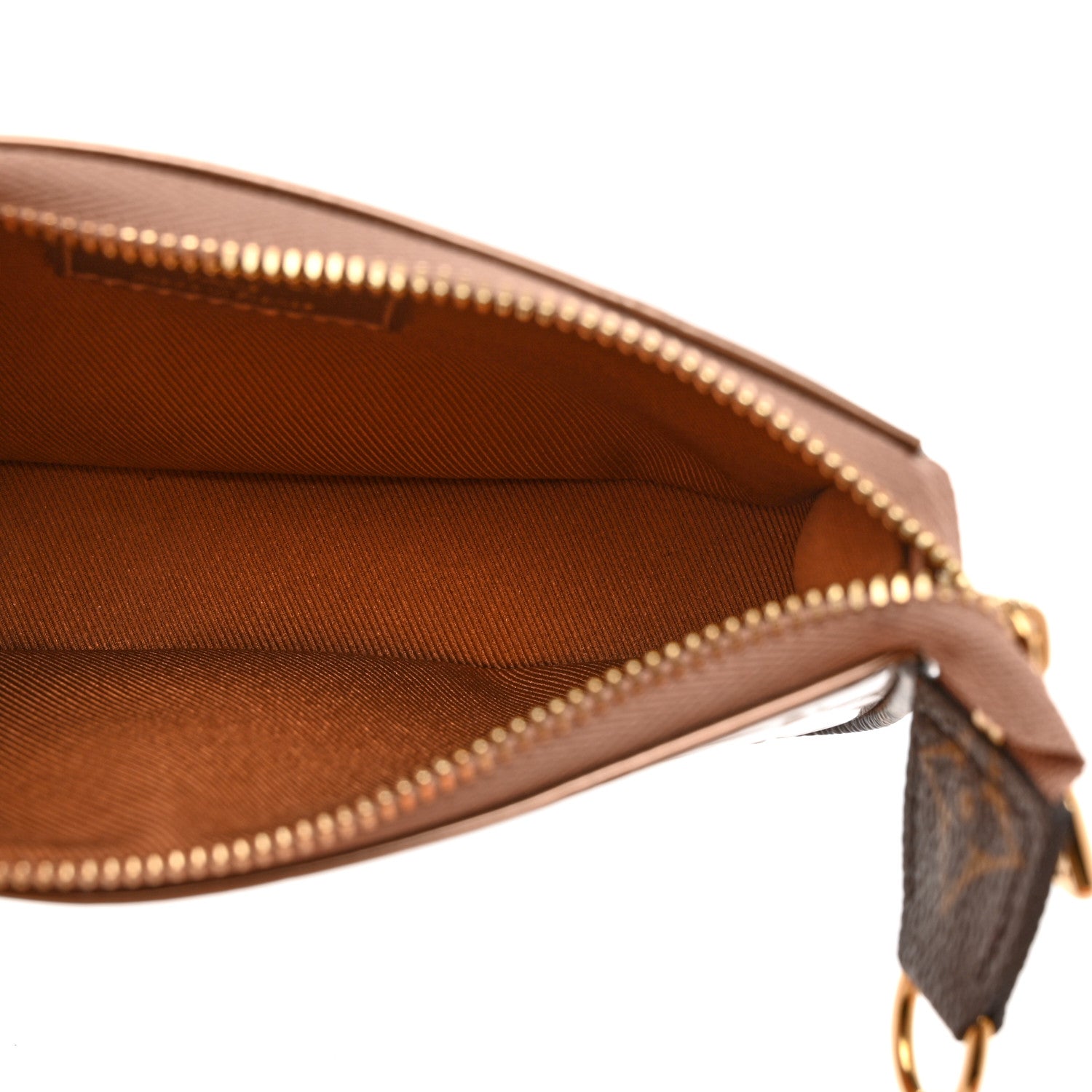 Louis Vuitton Metallic Vernis Mini Pochette Accessories Rose Gold 5 of 7