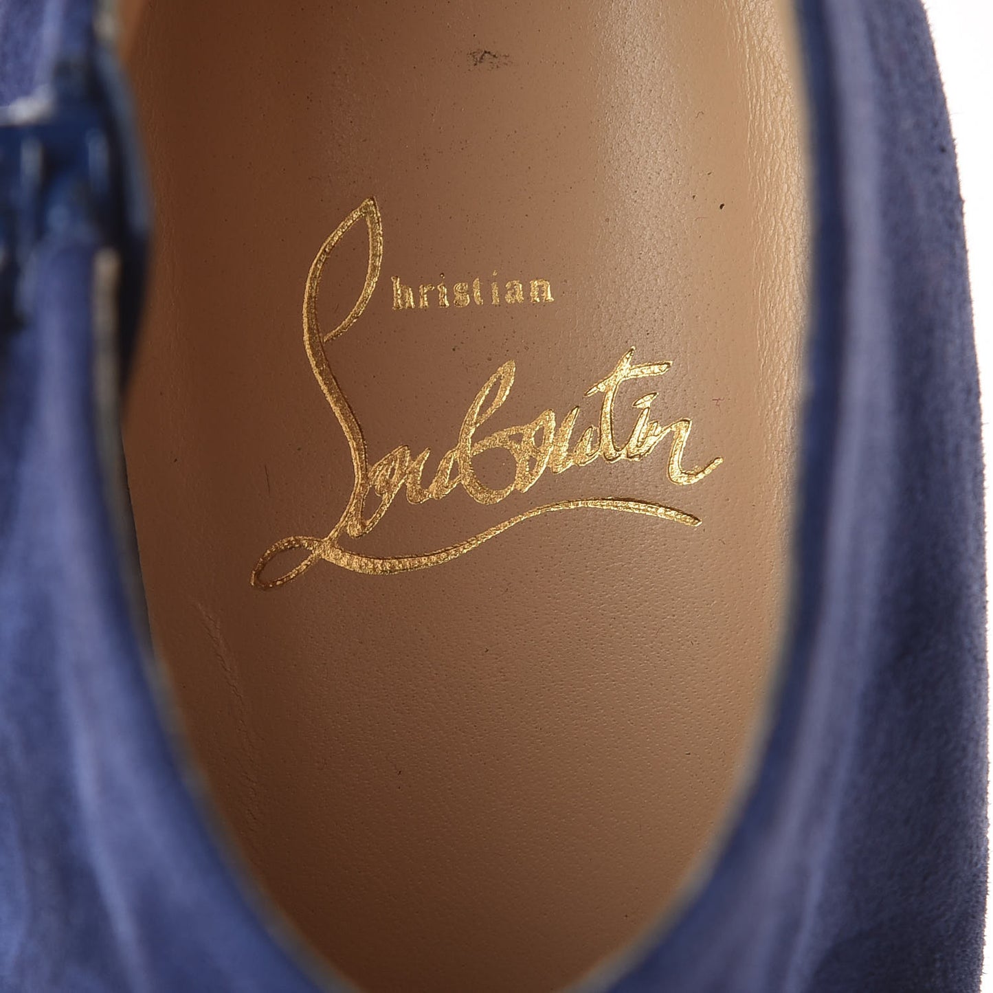 Veau Velours Belle 85 Ankle Boots 36.5 China Blue