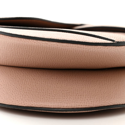 Christian Dior Grained Calfskin Saddle Bag With Strap Blush 9 of 12