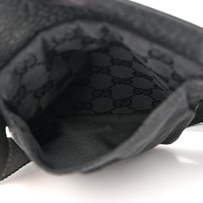 Gucci GG Monogram Double Pocket Belt Bag Black 6 of 12