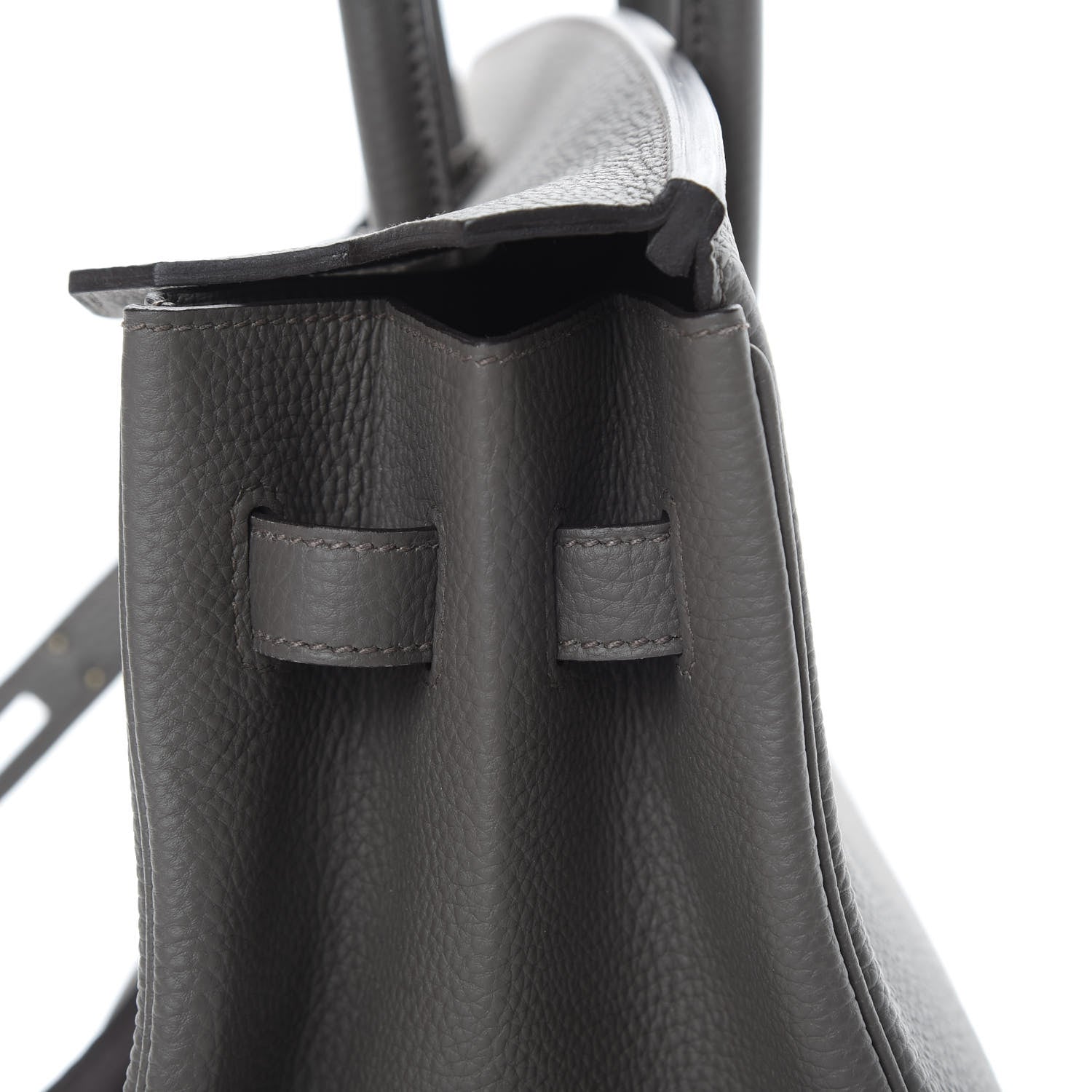 Hermes Togo Birkin 35 Etain 11 of 37