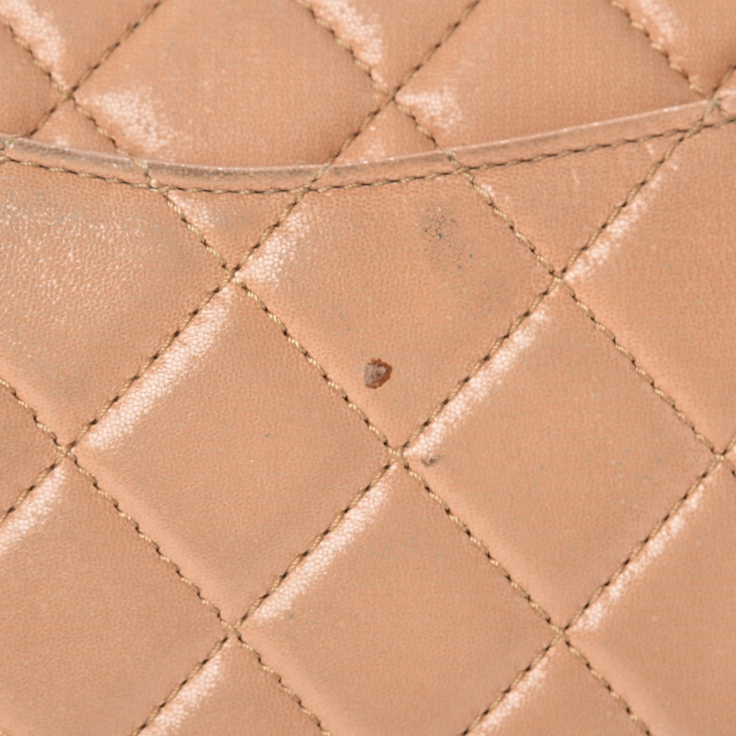 Iridescent Calfskin Quilted 2.55 Reissue 227 Flap Beige