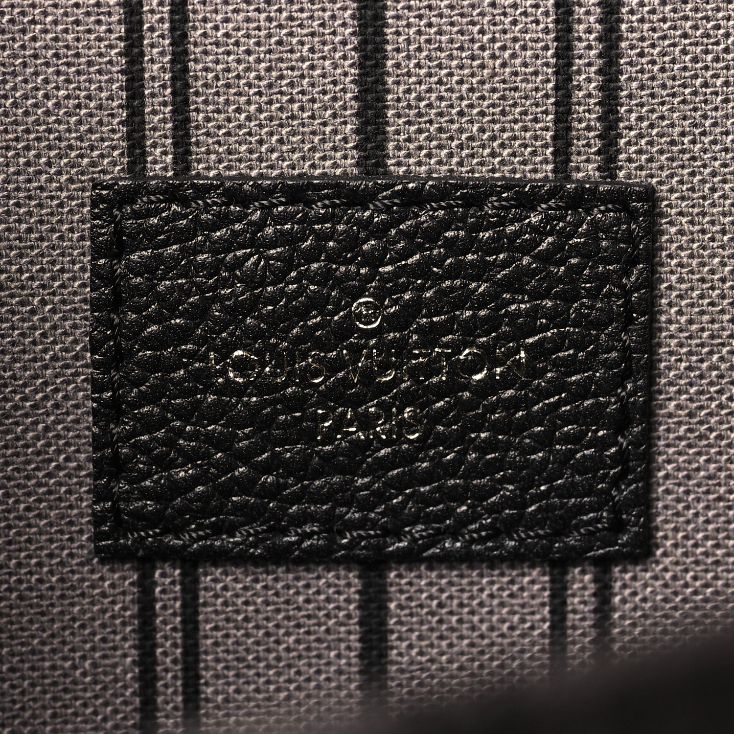 Louis Vuitton Empreinte Pochette Metis Black 7 of 10