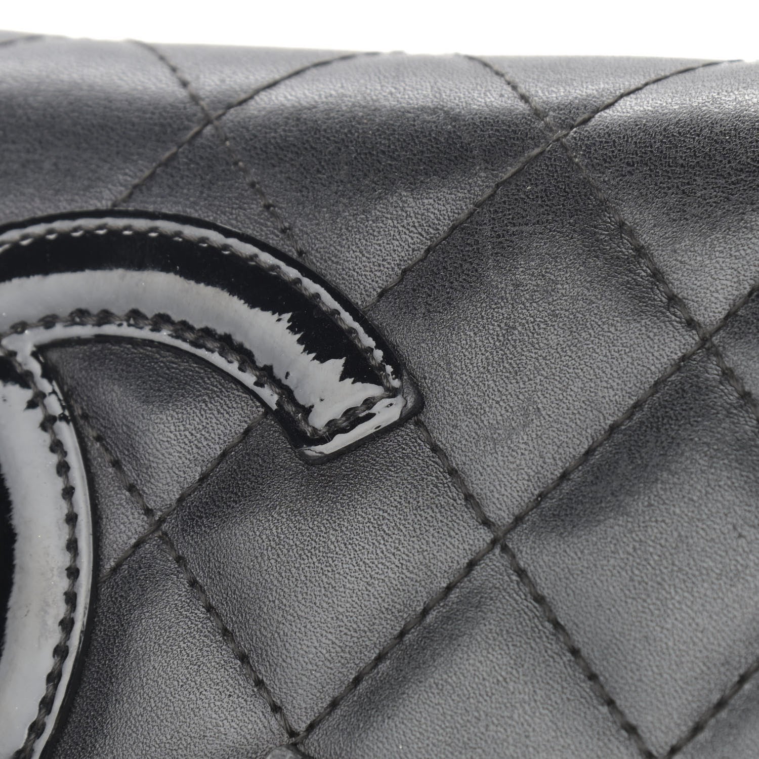 Chanel Calfskin Quilted Cambon Wallet On Chain WOC Black 17 of 19