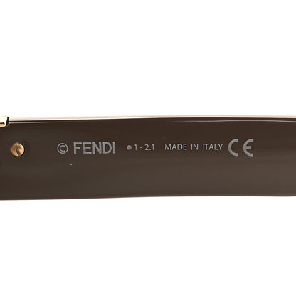 Fendi Acetate Square Sunglasses FE40036U Brown 5 of 7