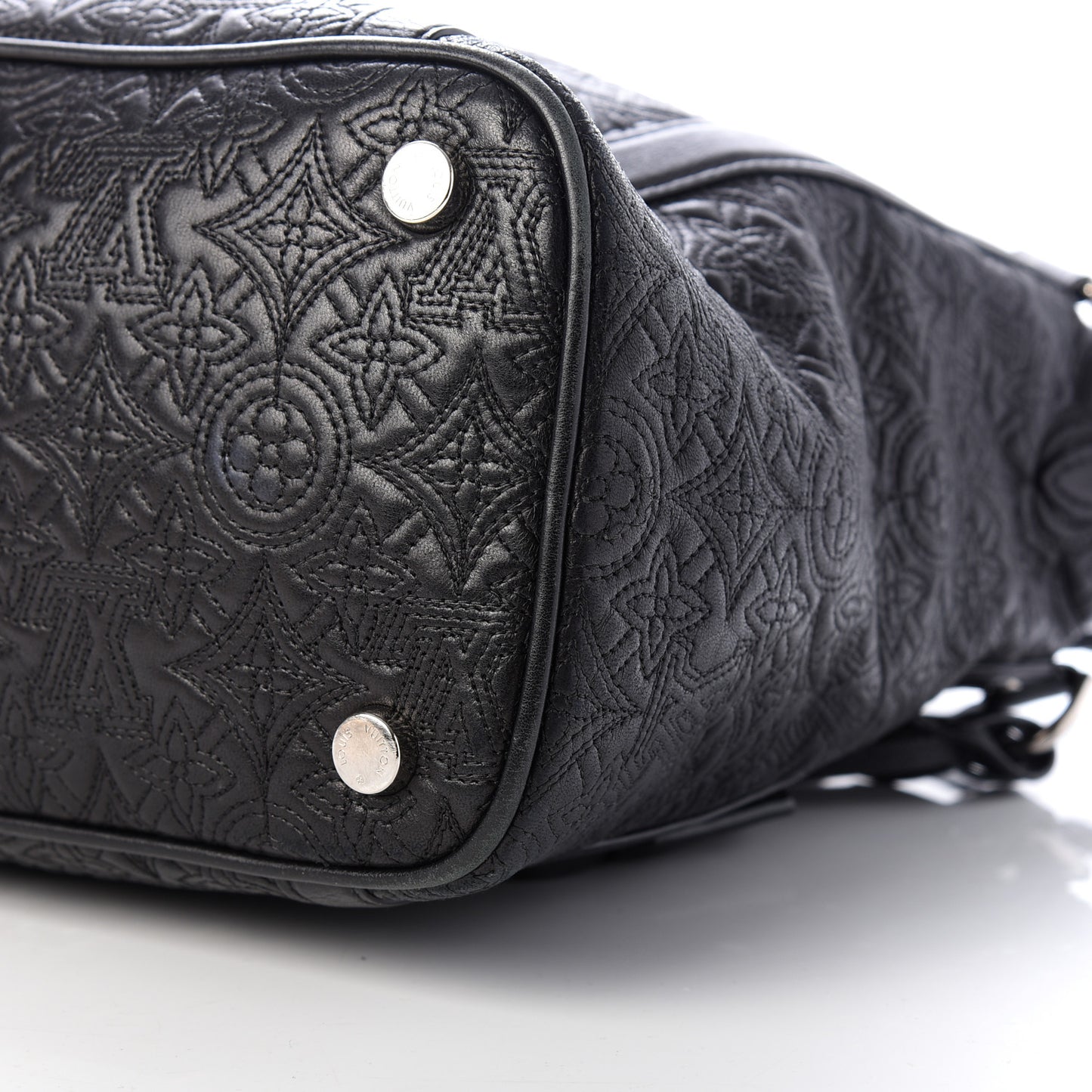 Monogram Lambskin Antheia Ixia PM Black
