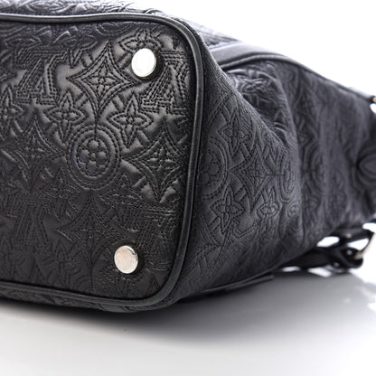Louis Vuitton Monogram Lambskin Antheia Ixia PM Black 7 of 10