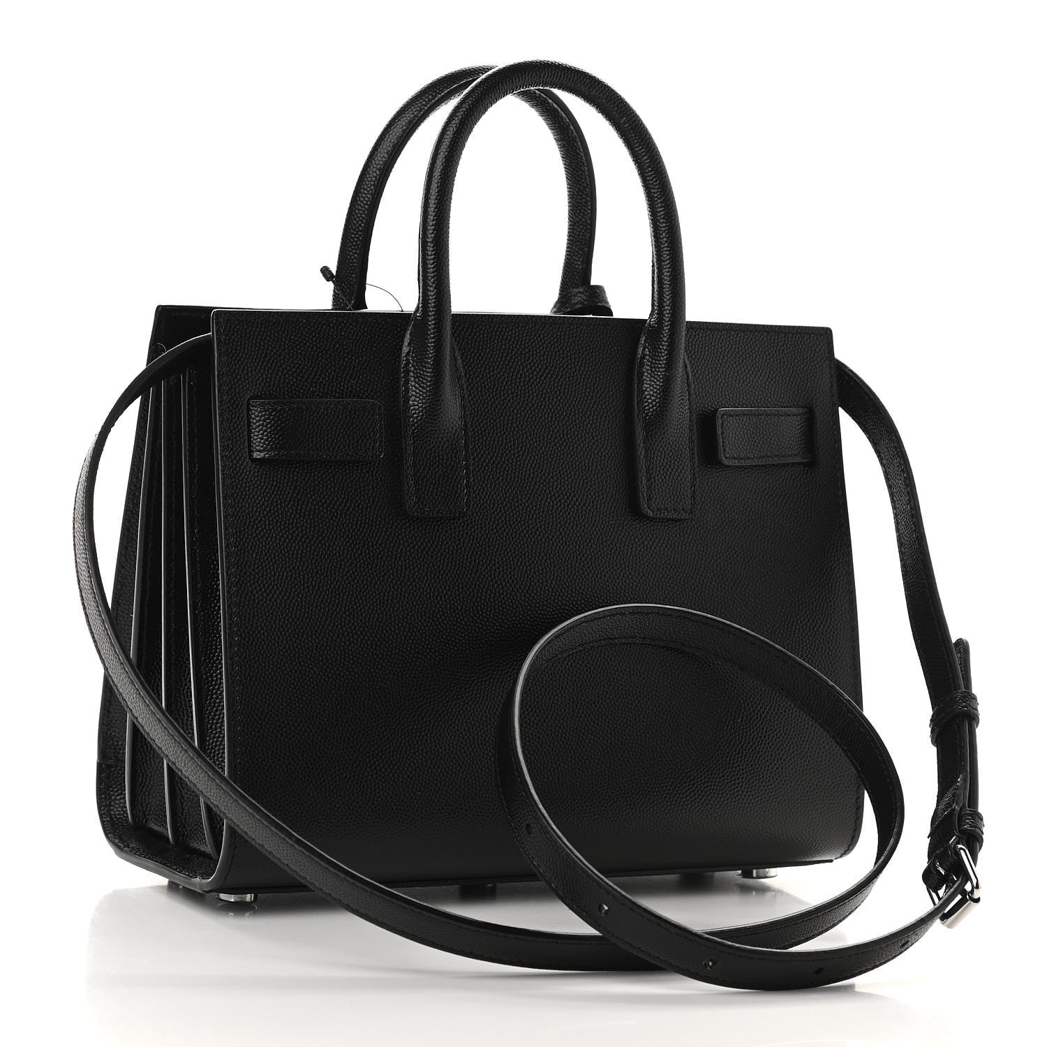 Saint Laurent Grain De Poudre Nano Sac De Jour Black 3 of 10