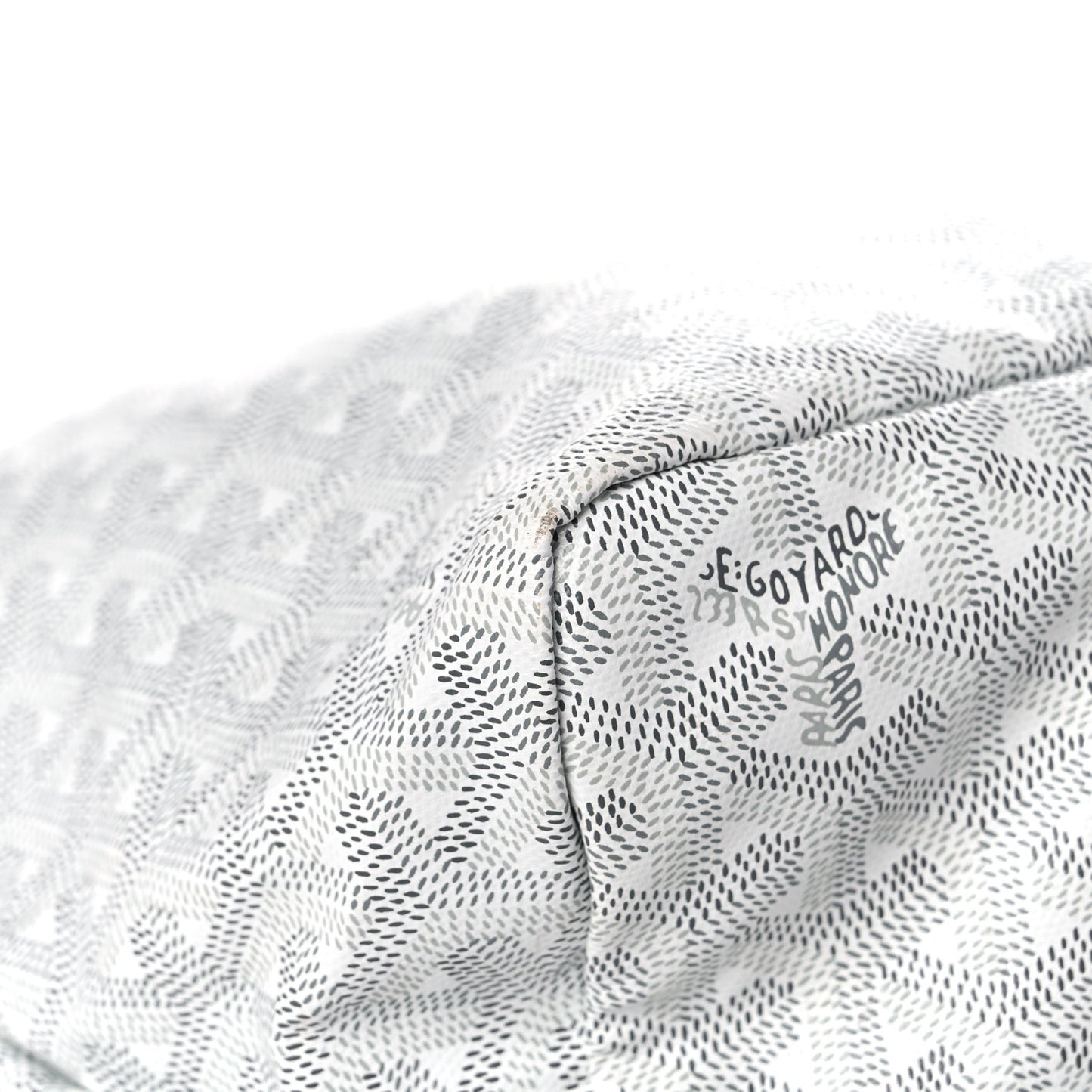 Goyardine Saint Louis PM White