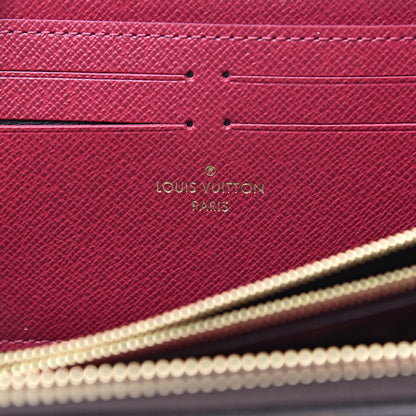 Louis Vuitton Monogram Clemence Wallet Fuchsia 6 of 7