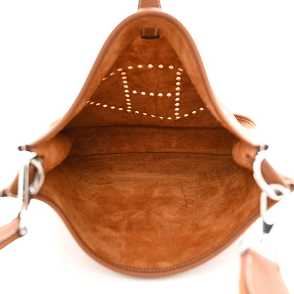 Hermes Taurillon Clemence Evelyne III PM Gold 5 of 11