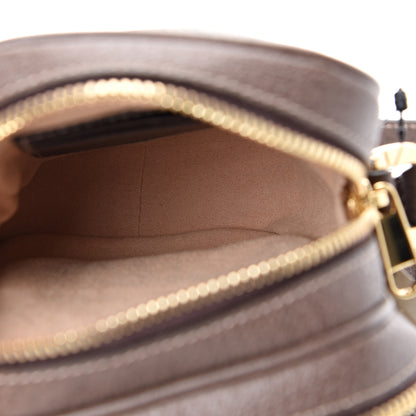 Gucci GG Supreme Monogram Web Mini Ophidia Double Zip Crossbody Bag Beige New Acero 4 of 10