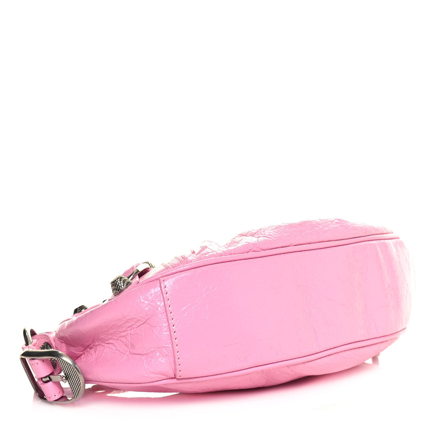 Agneau Arena Le Cagole Shoulder Bag XS Candy Pink