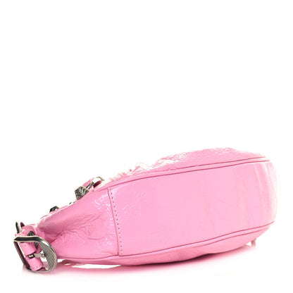 Balenciaga Agneau Arena Le Cagole Shoulder Bag XS Candy Pink 4 of 9