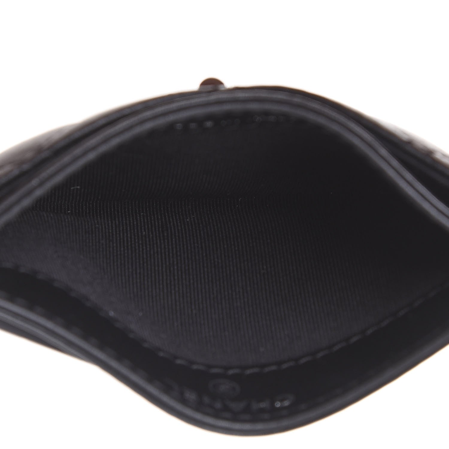 Chanel Aged Calfskin Quilted Reissue Card Holder So Black 4 of 11
