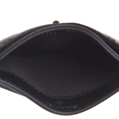 Chanel Aged Calfskin Quilted Reissue Card Holder So Black 4 of 11