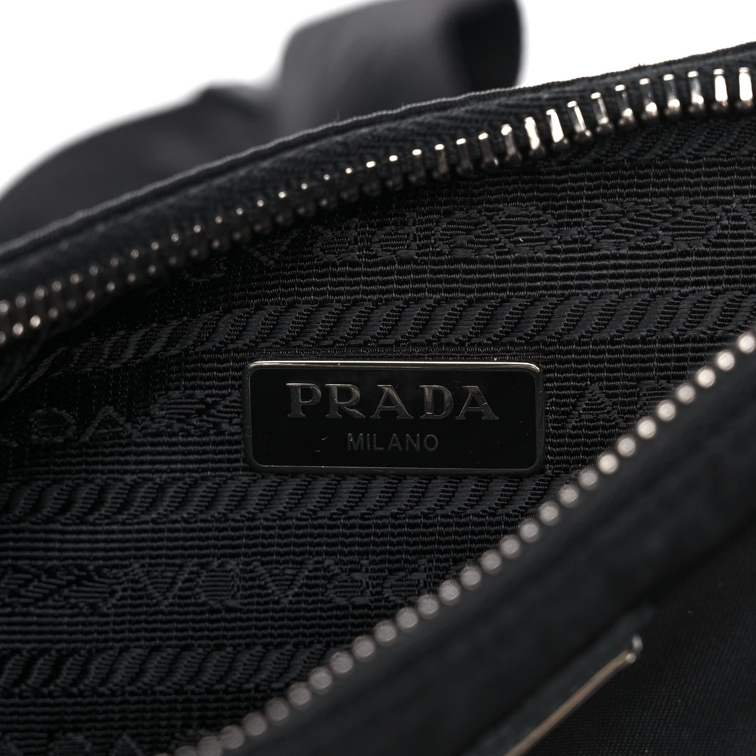 Prada Nylon Re-Edition 2005 Shoulder Bag Black 6 of 13