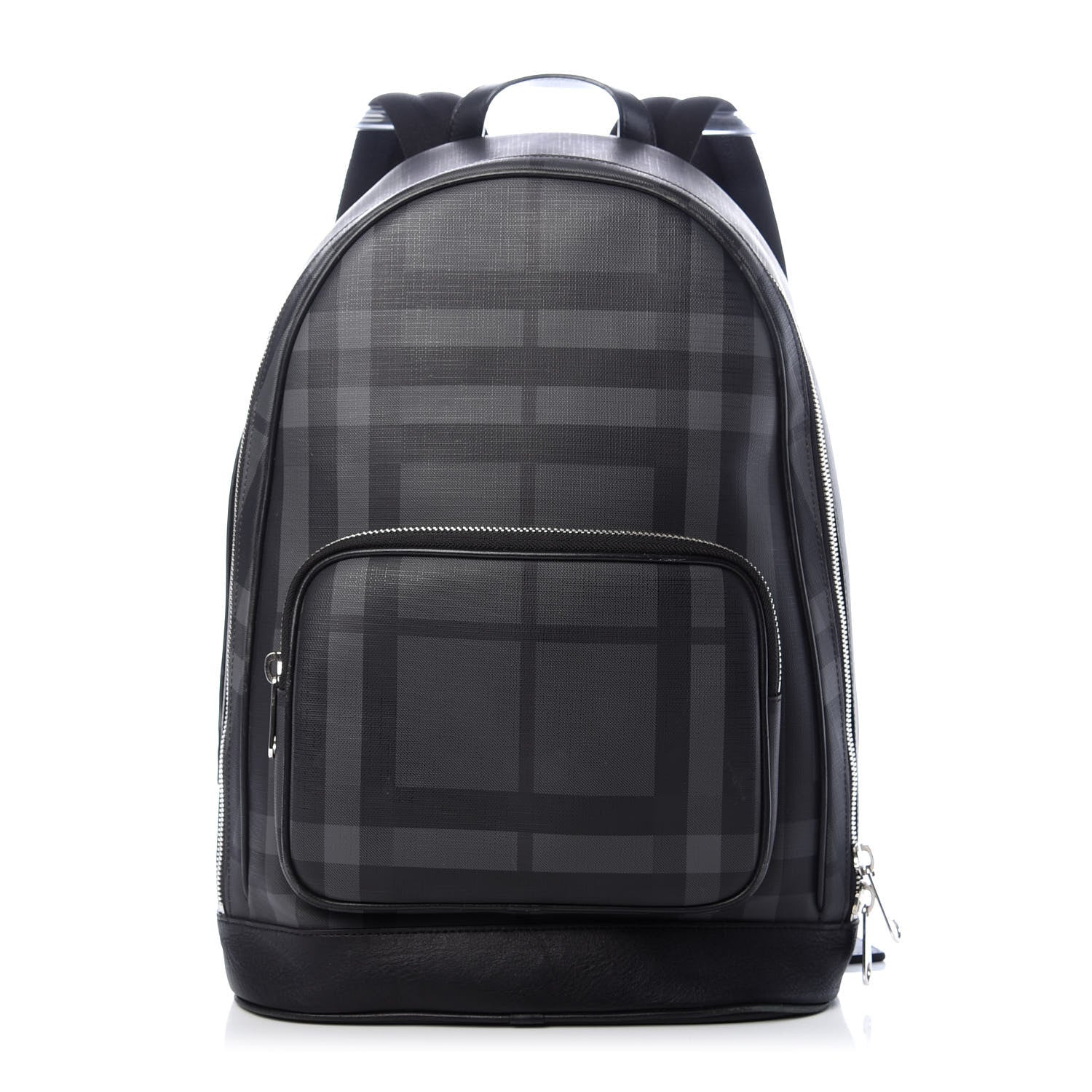Burberry London Check Backpack Dark Charcoal 1 of 9