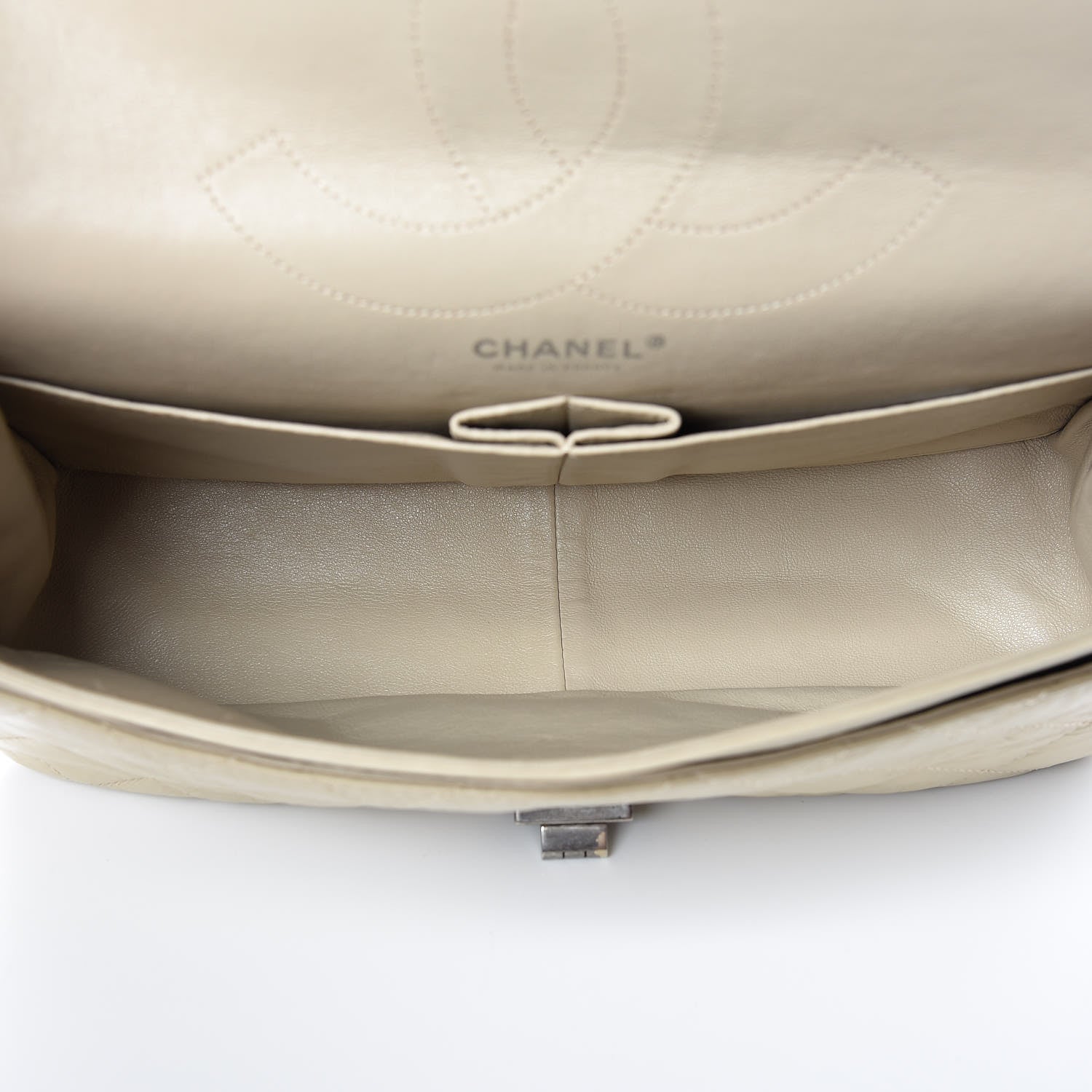 Chanel Aged Calfskin Quilted 2.55 Reissue 227 Flap Beige 6 of 13