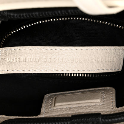 Balenciaga Calfskin Logo XXS Shopping Tote White 7 of 10