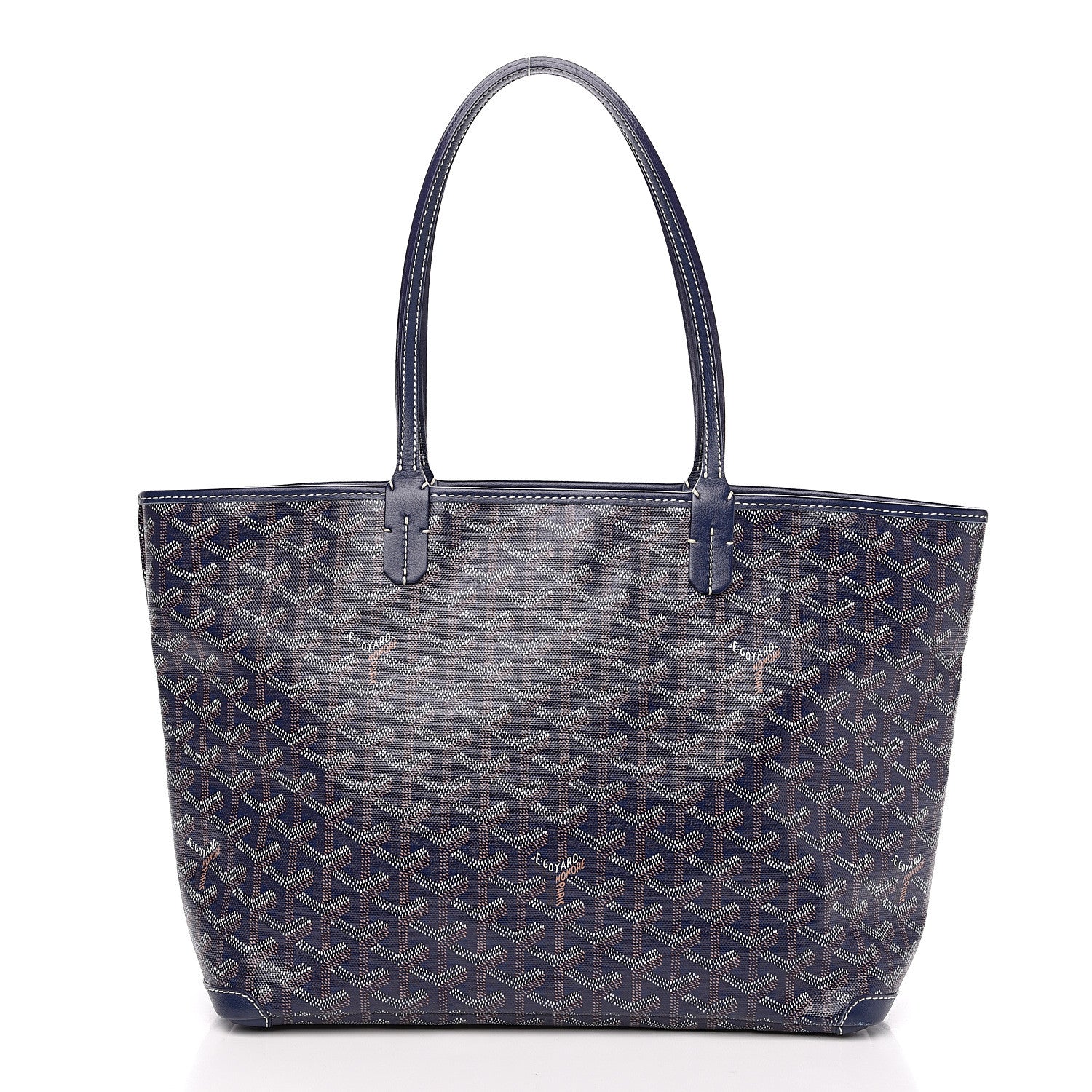 Goyard Goyardine Artois PM Navy 1 of 9