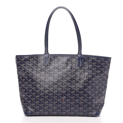 Goyard Goyardine Artois PM Navy 1 of 9