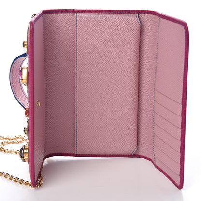 Dolce & Gabbana Dauphine San Valentino Mini Von Bag Dark Pink 5 of 11