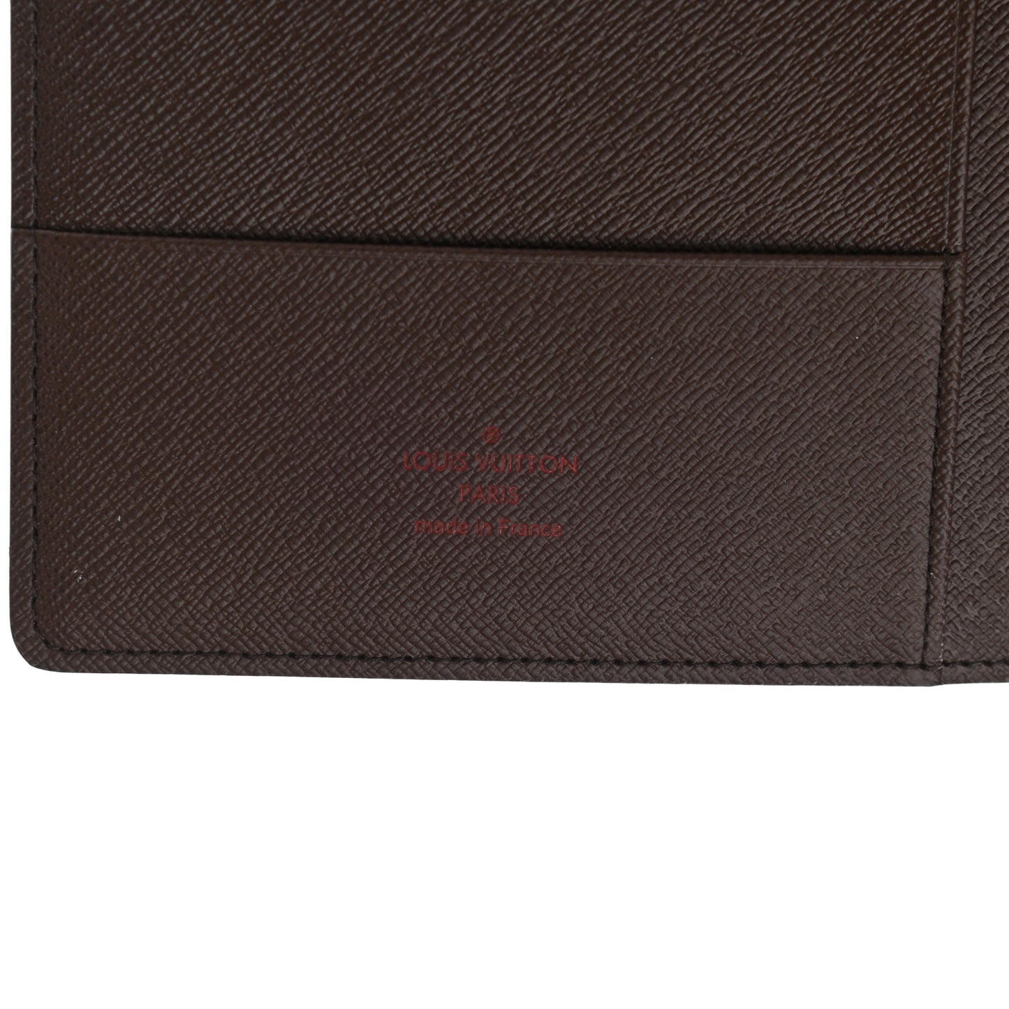 Damier Ebene Large Ring Agenda Cover