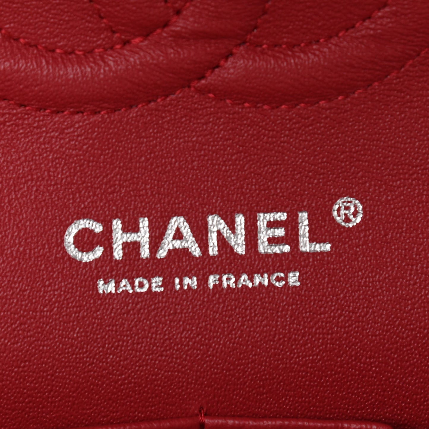 Caviar Quilted Medium Double Flap Red