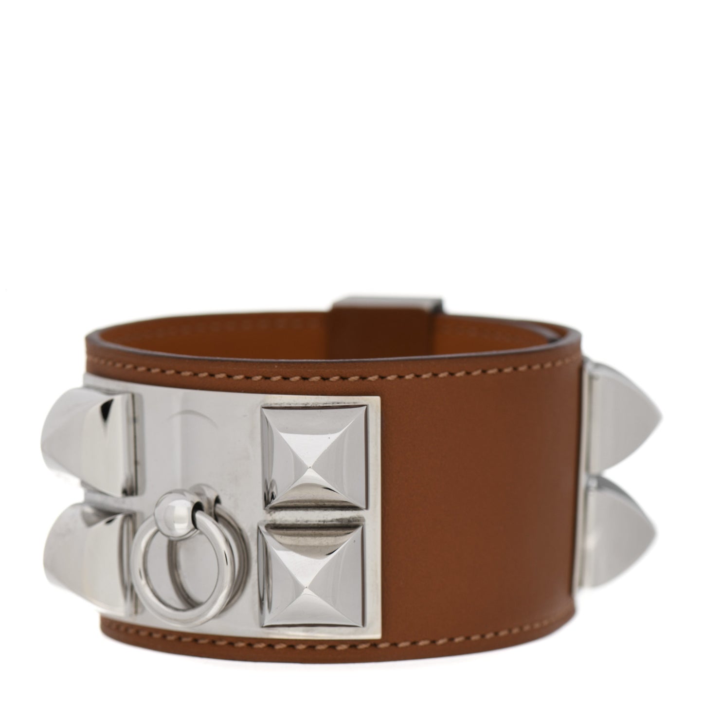 Barenia Collier De Chien CDC Bracelet L Fauve