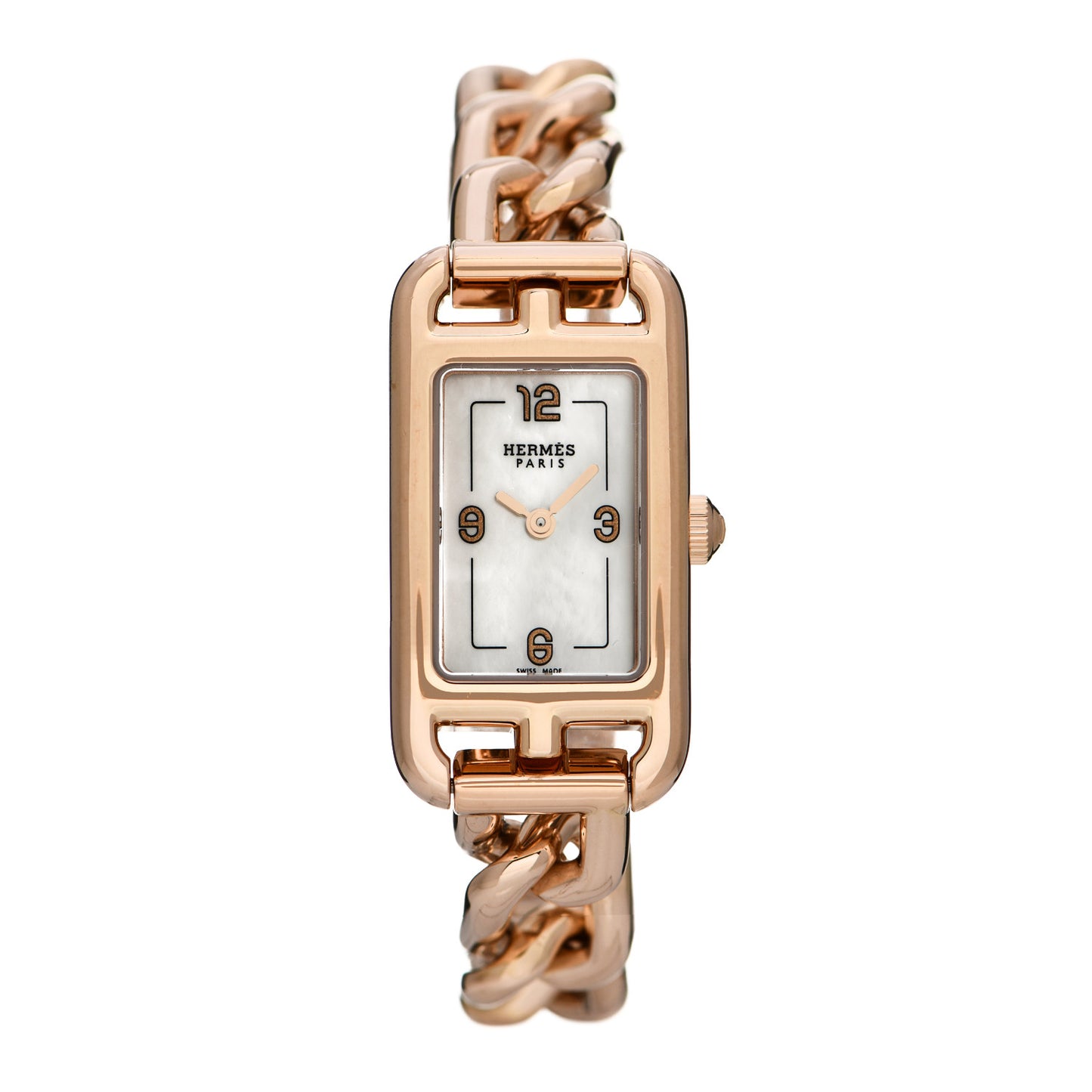 18K Rose Gold Mother of Pearl 17mm Nantucket Quartz Watch