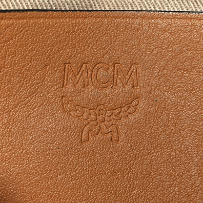 MCM Visetos Stark Belt Bag Cognac 6 of 9