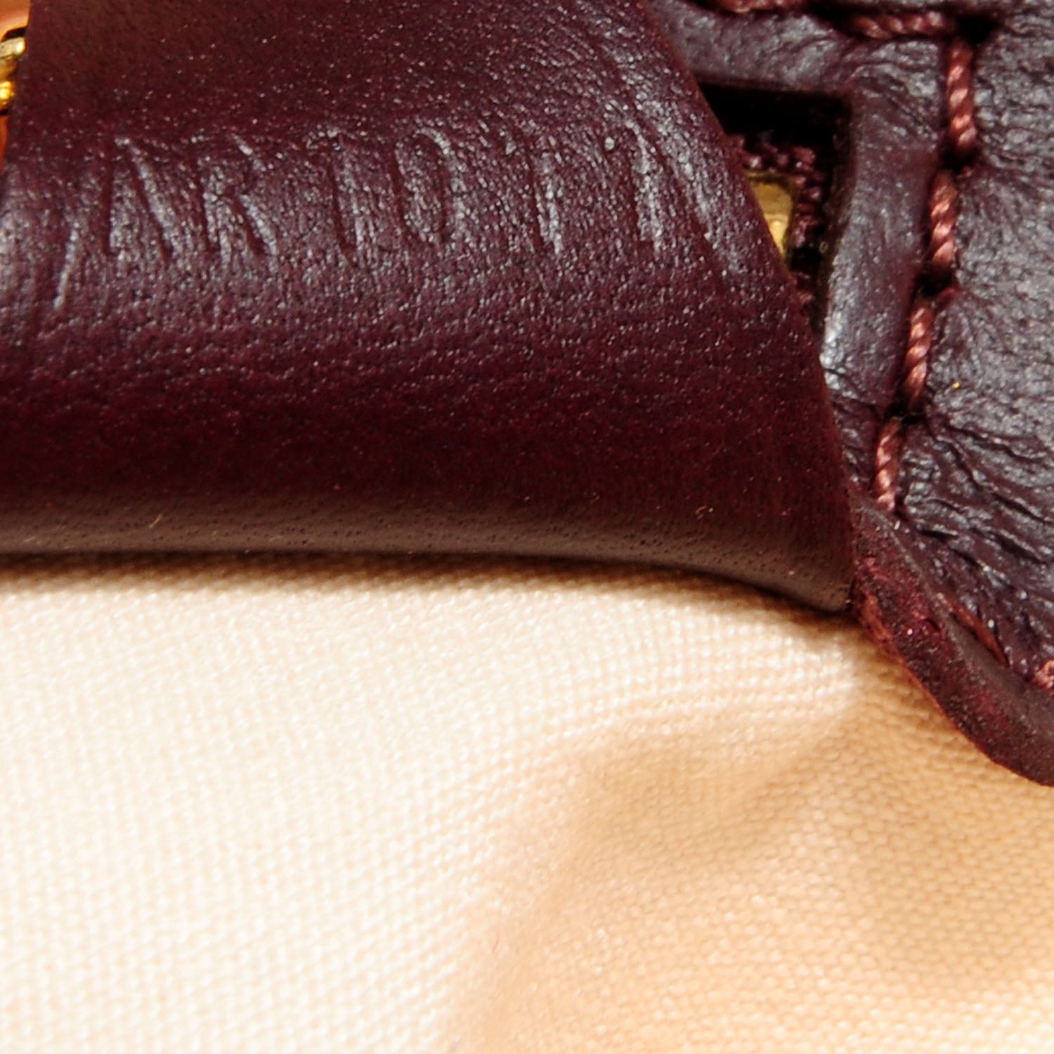 Louis Vuitton Mini Monogram Alma Haut Cherry 9 of 9