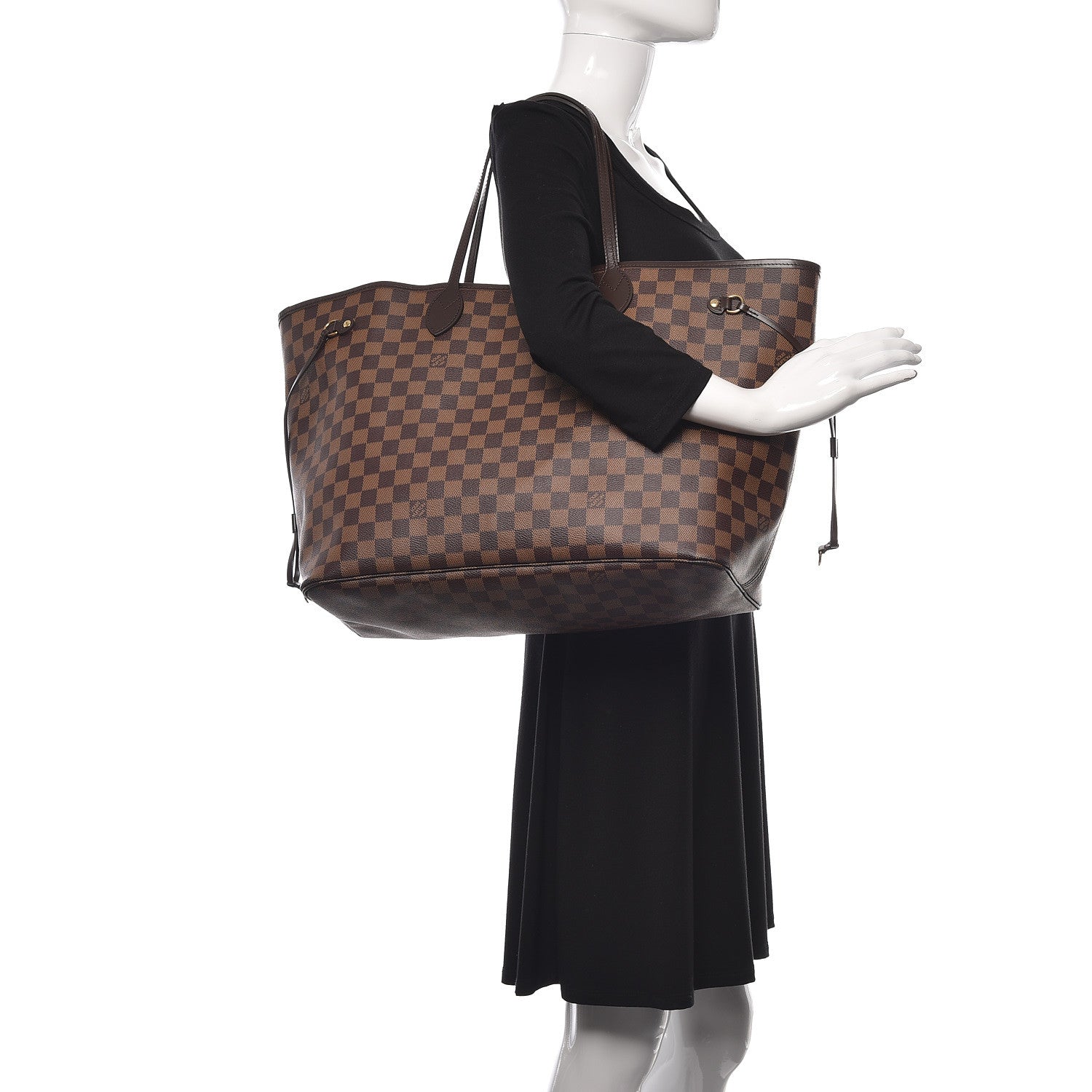 Louis Vuitton Damier Ebene Neo Neverfull GM 2 of 14