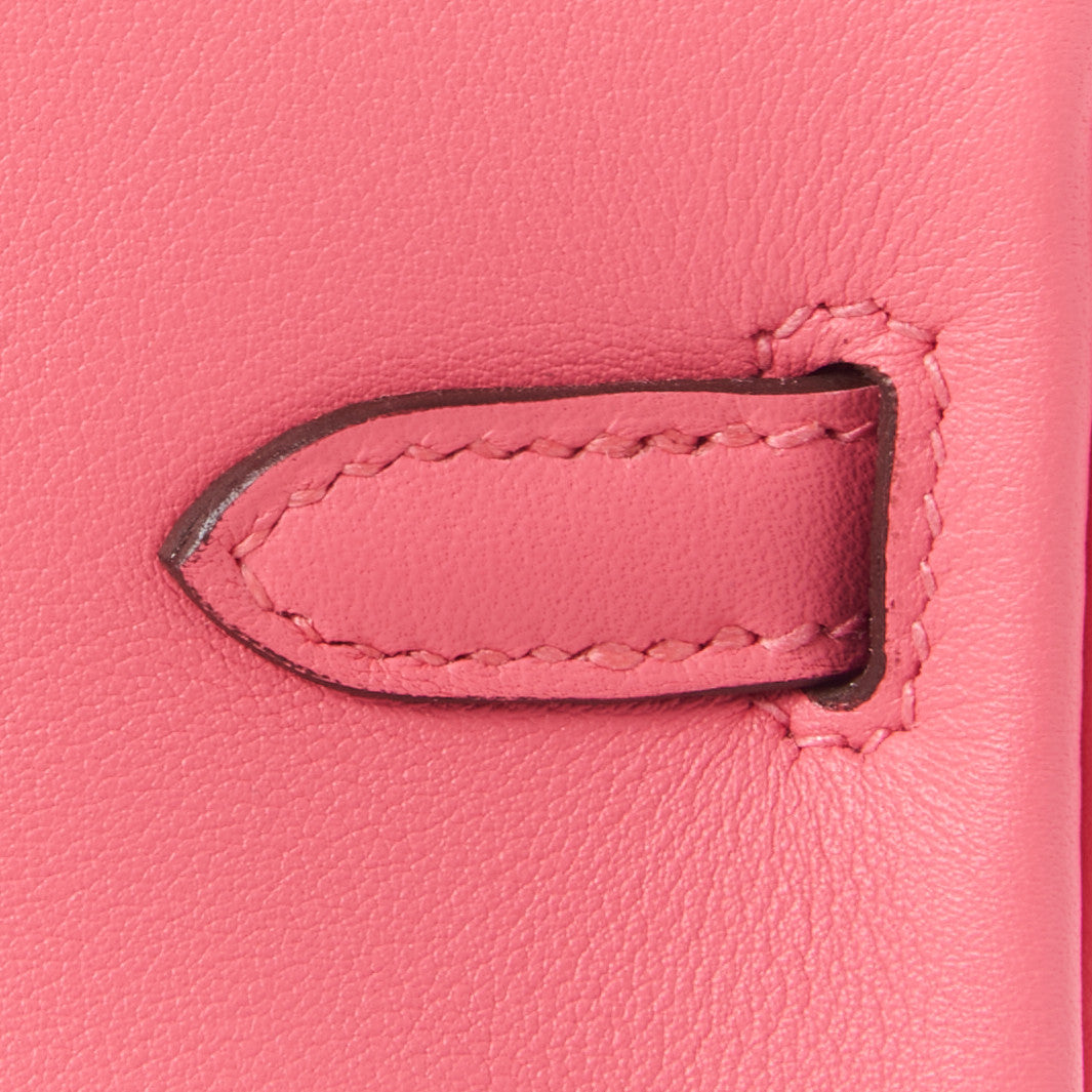 Hermes Swift Birkin 25 Rose Azalee 10 of 31