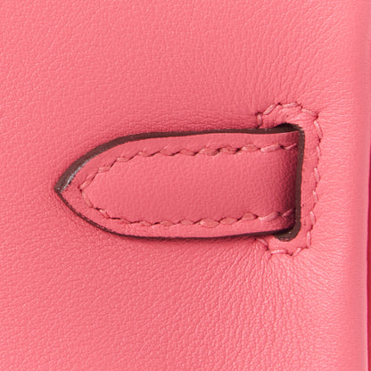 Hermes Swift Birkin 25 Rose Azalee 10 of 31