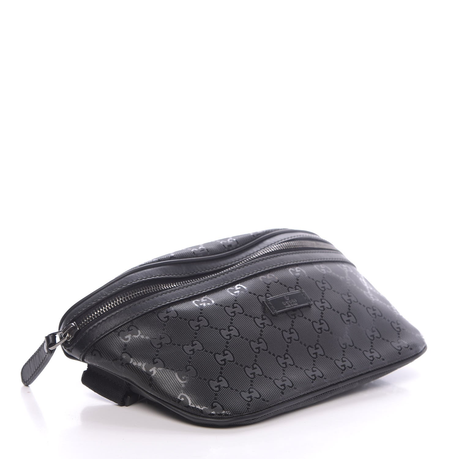 Gucci Imprime Monogram Belt Bag Black 4 of 10