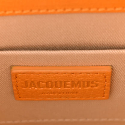 Jacquemus Grained Calfskin Le Chiquito Moyen Dark Orange 6 of 9