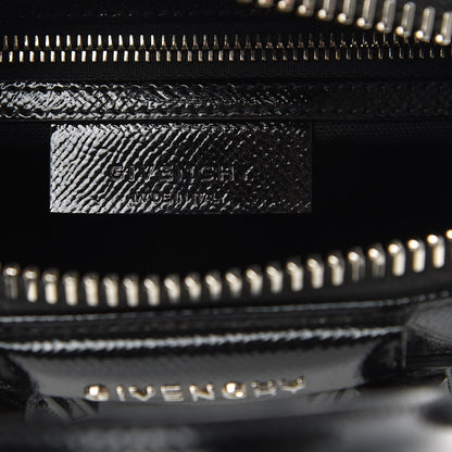 Givenchy Textured Patent Calfskin Mini Antigona Black 6 of 11