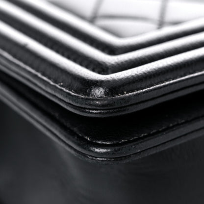 Chanel Lambskin Quilted Small Boy Flap Black 8 of 15