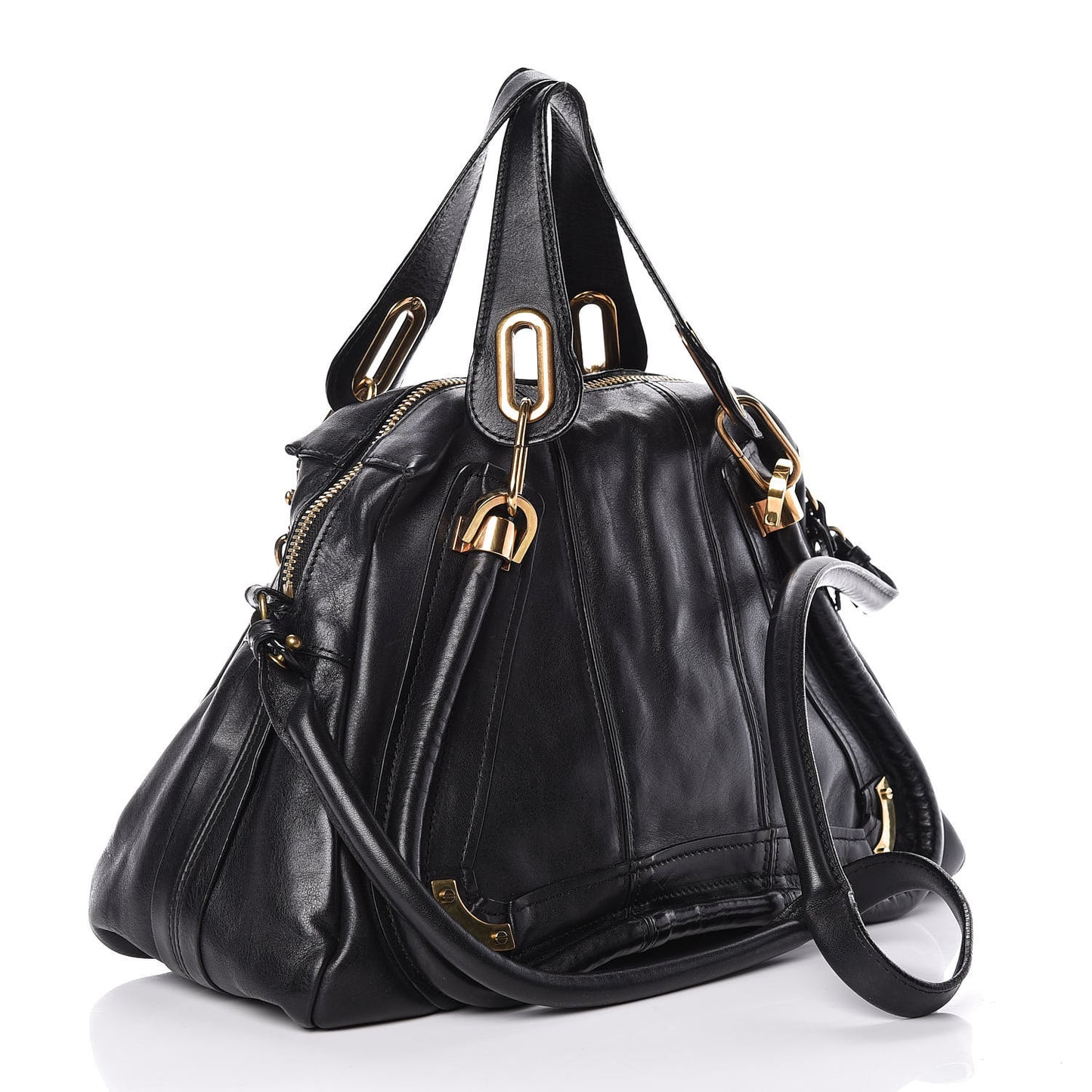 Calfskin Medium Paraty Tassel Black