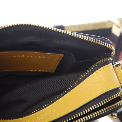 Marc Jacobs Saffiano Small Snapshot Camera Bag Mustard Multi 4 of 11