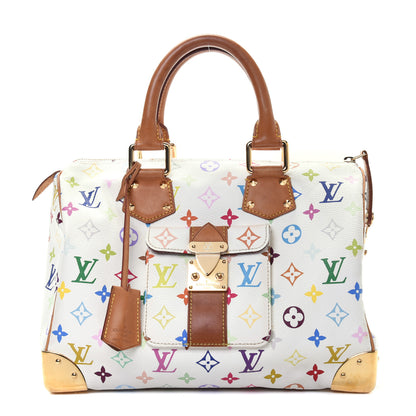 Louis Vuitton Monogram Multicolor Speedy 30 White 1 of 29